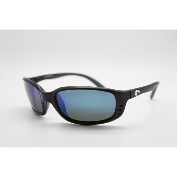 NEW COSTA DEL MAR TAIWAN 14 BRINE BR 11 BLACK AUTHENTIC SUNGLASSES 59-18